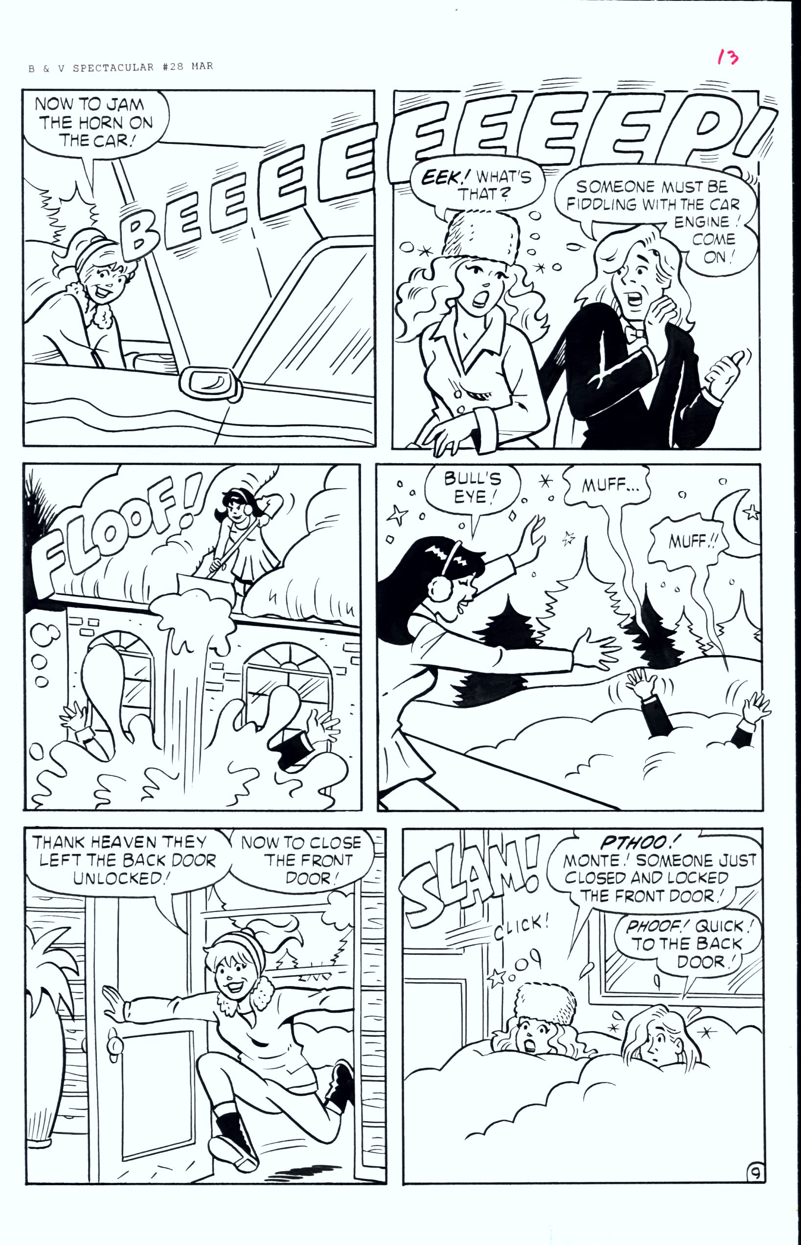 Betty and Veronica Page